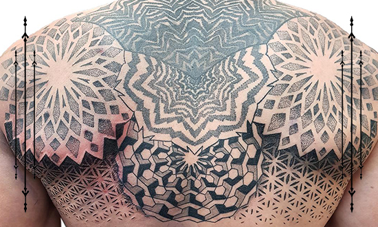Geometric Chest Tattoo for Men | TikTok